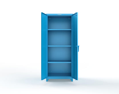 Extra Heavy Duty 14 GA Cabinet with 3 Shelves - 30 in. W x 24 in. D x 75 in. H - 2.66-243-L-5012
