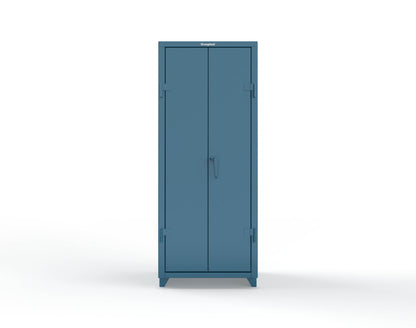 Extra Heavy Duty 14 GA Cabinet with 3 Shelves - 30 in. W x 24 in. D x 75 in. H - 2.66-243-L-5001