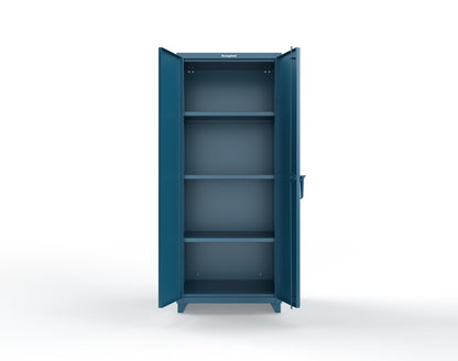 Extra Heavy Duty 14 GA Cabinet with 3 Shelves - 30 in. W x 24 in. D x 75 in. H - 2.66-243-L-5001