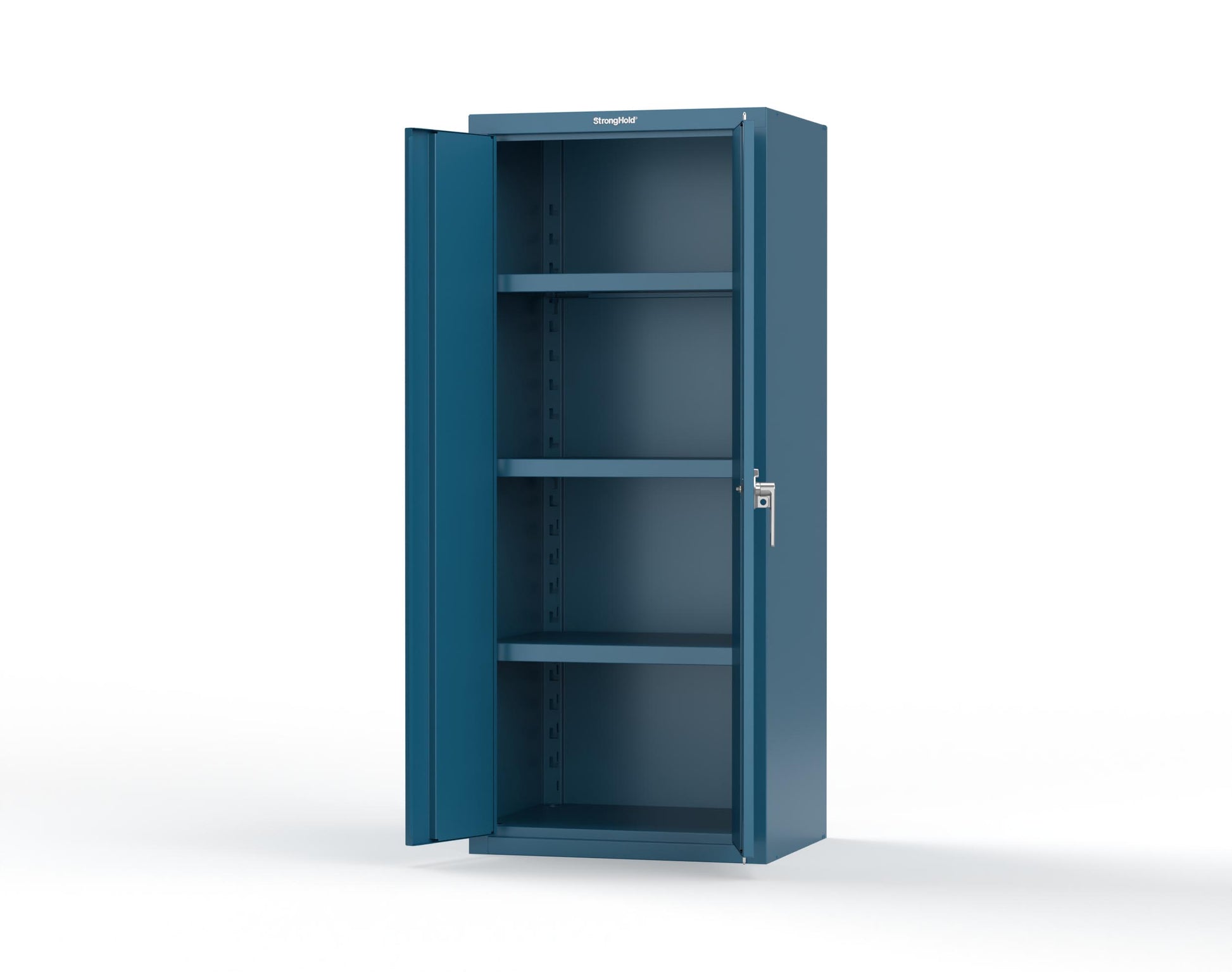Heavy-Duty 18 GA Cabinet with 3 Shelves - 30 in. W x 24 in. D x 72 in. H - 2.66-243-P-5001