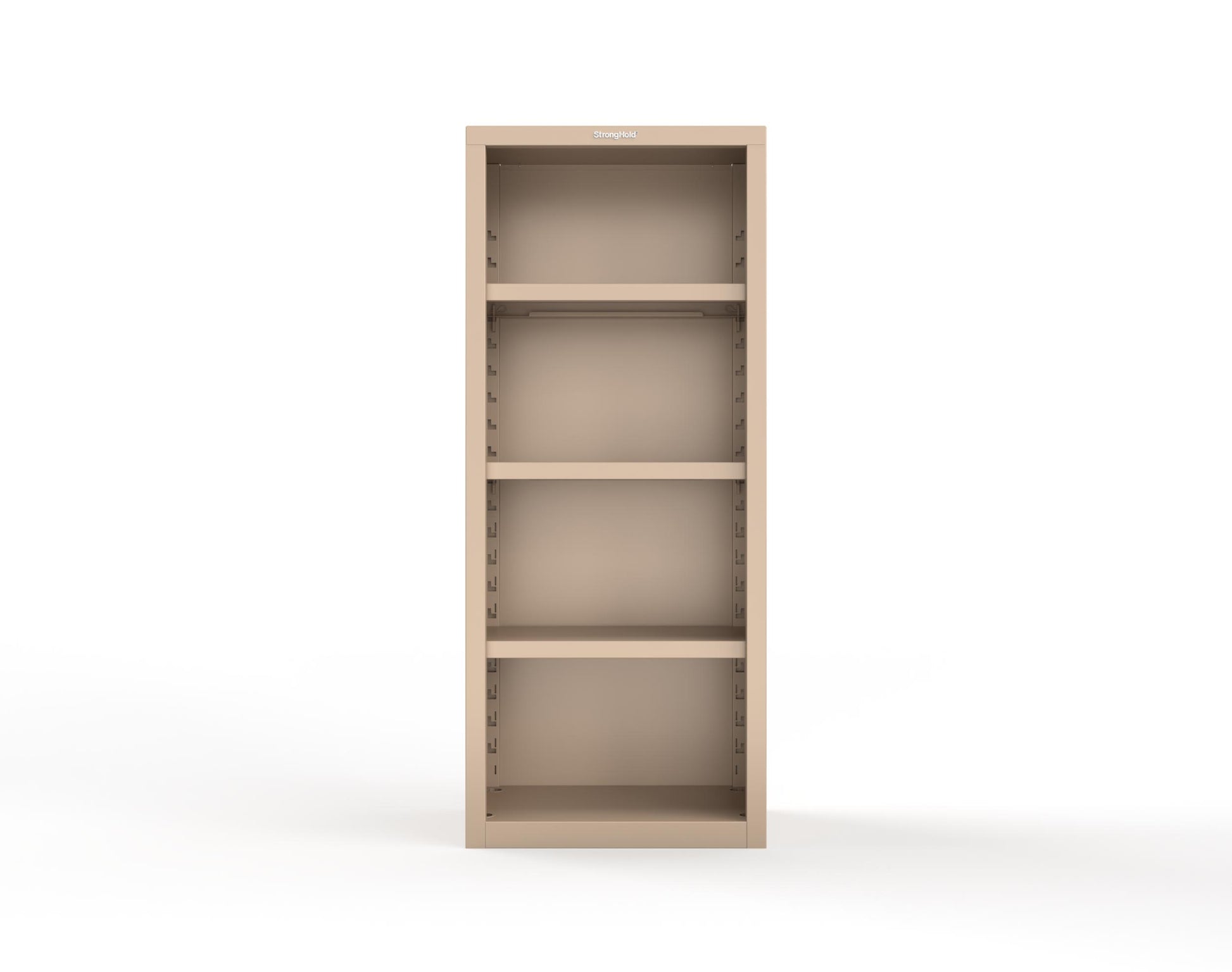Heavy Duty 18 GA Closed Shelving Unit with 3 Shelves - 30 in. W x 18 in. D x 72 in. H - 2.66-CSU-183-P-1019