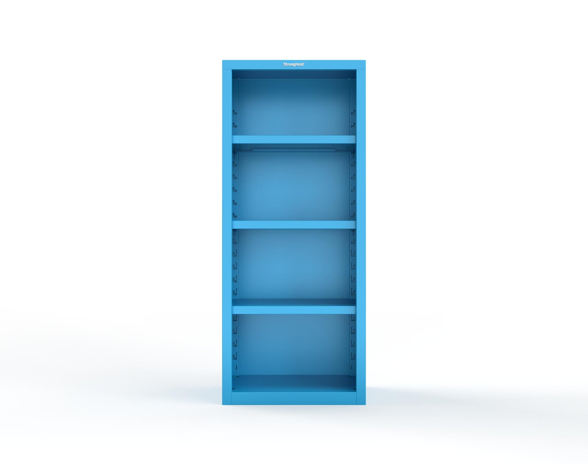 Heavy Duty 18 GA Closed Shelving Unit with 3 Shelves - 30 in. W x 18 in. D x 72 in. H - 2.66-CSU-183-P-5012
