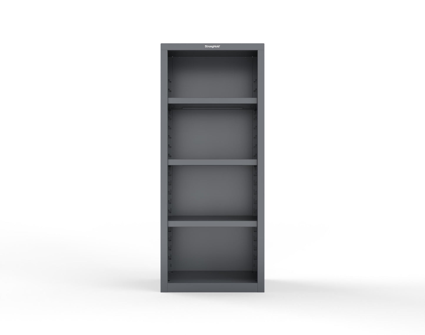 Heavy Duty 18 GA Closed Shelving Unit with 3 Shelves - 30 in. W x 18 in. D x 72 in. H - 2.66-CSU-183-P-7024