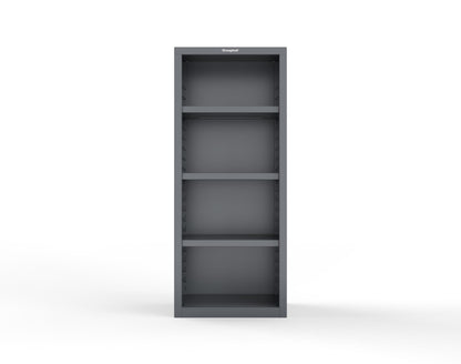 Heavy Duty 18 GA Closed Shelving Unit with 3 Shelves - 30 in. W x 18 in. D x 72 in. H - 2.66-CSU-183-P-7024