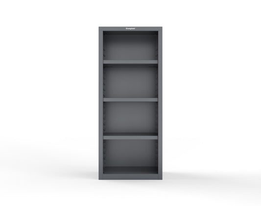 Heavy Duty 18 GA Closed Shelving Unit with 3 Shelves - 30 in. W x 18 in. D x 72 in. H - 2.66-CSU-183-P-7024