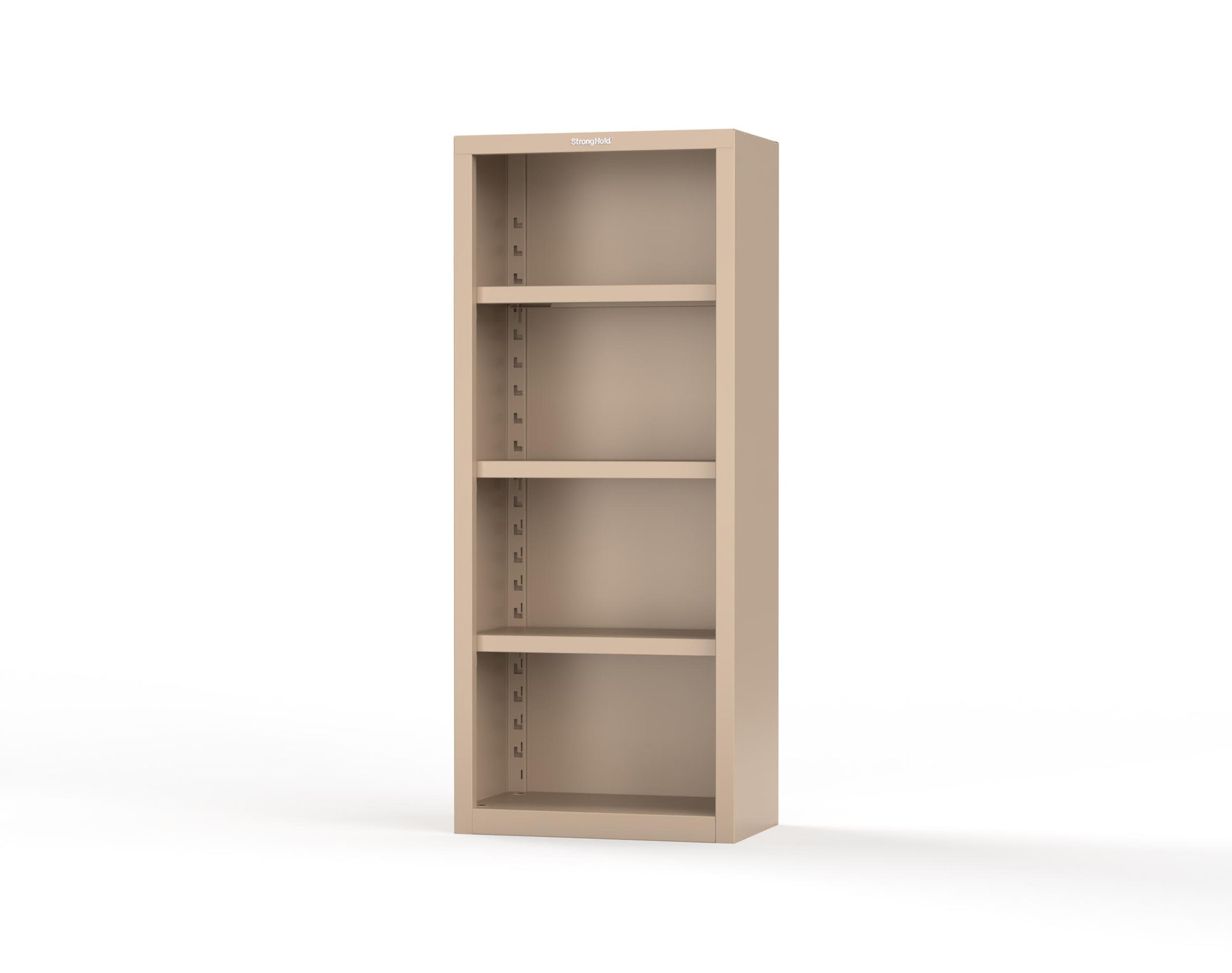 Heavy Duty 18 GA Closed Shelving Unit with 3 Shelves - 30 in. W x 18 in. D x 72 in. H - 2.66-CSU-183-P-1019