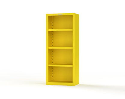 Heavy Duty 18 GA Closed Shelving Unit with 3 Shelves - 30 in. W x 18 in. D x 72 in. H - 2.66-CSU-183-P-1021