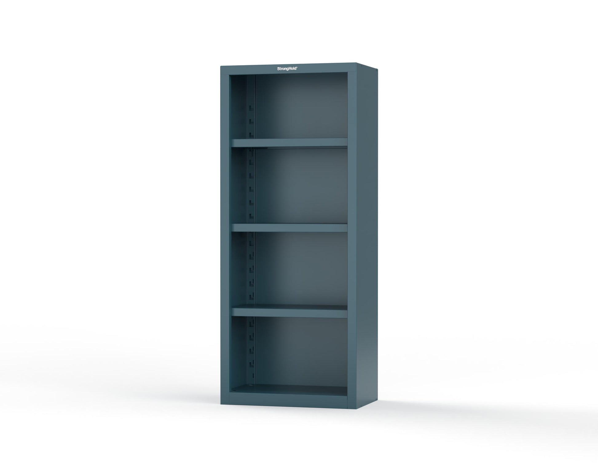 Heavy Duty 18 GA Closed Shelving Unit with 3 Shelves - 30 in. W x 18 in. D x 72 in. H - 2.66-CSU-183-P-5001