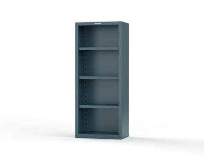 Heavy Duty 18 GA Closed Shelving Unit with 3 Shelves - 30 in. W x 18 in. D x 72 in. H - 2.66-CSU-183-P-5001