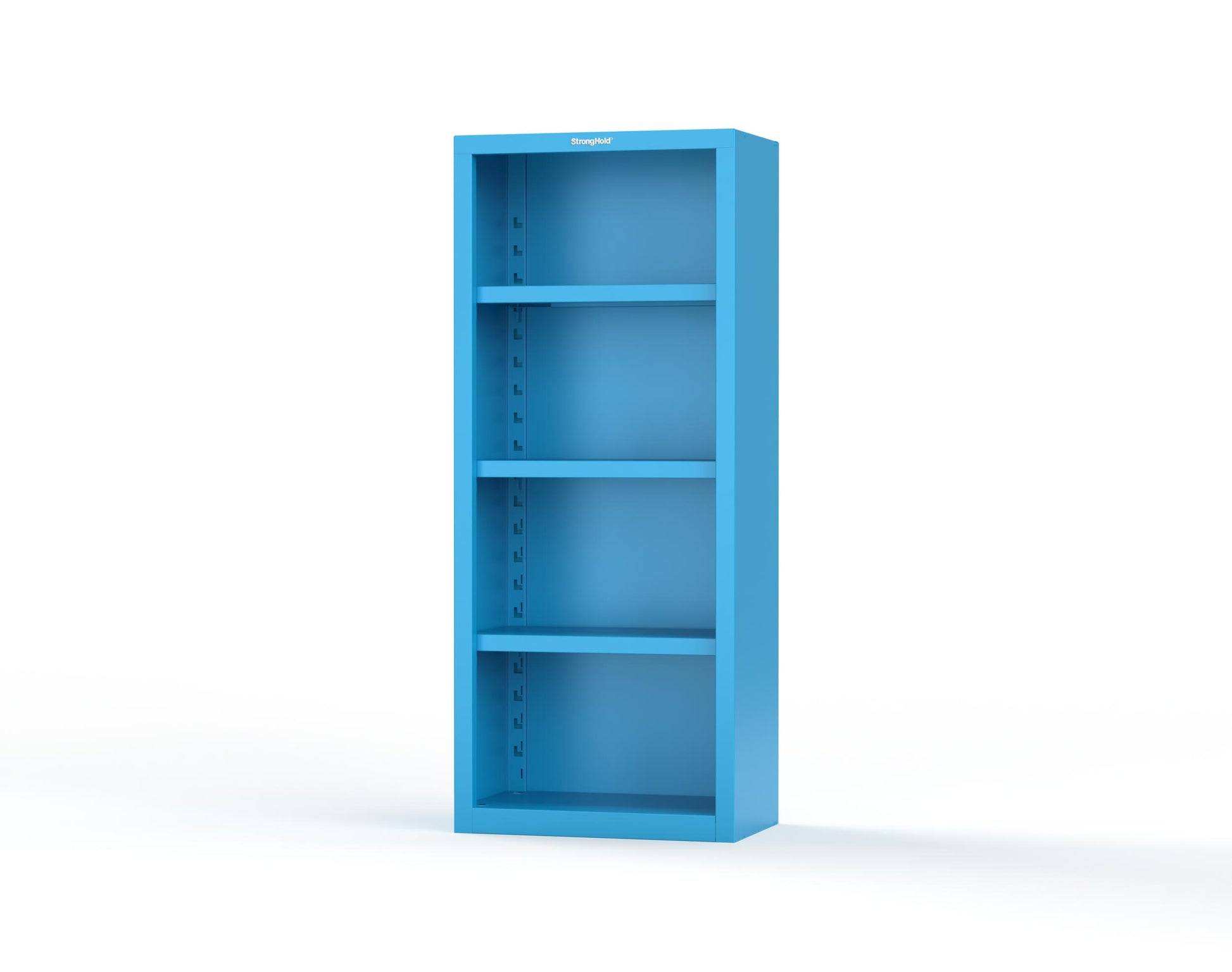 Heavy Duty 18 GA Closed Shelving Unit with 3 Shelves - 30 in. W x 18 in. D x 72 in. H - 2.66-CSU-183-P-5012