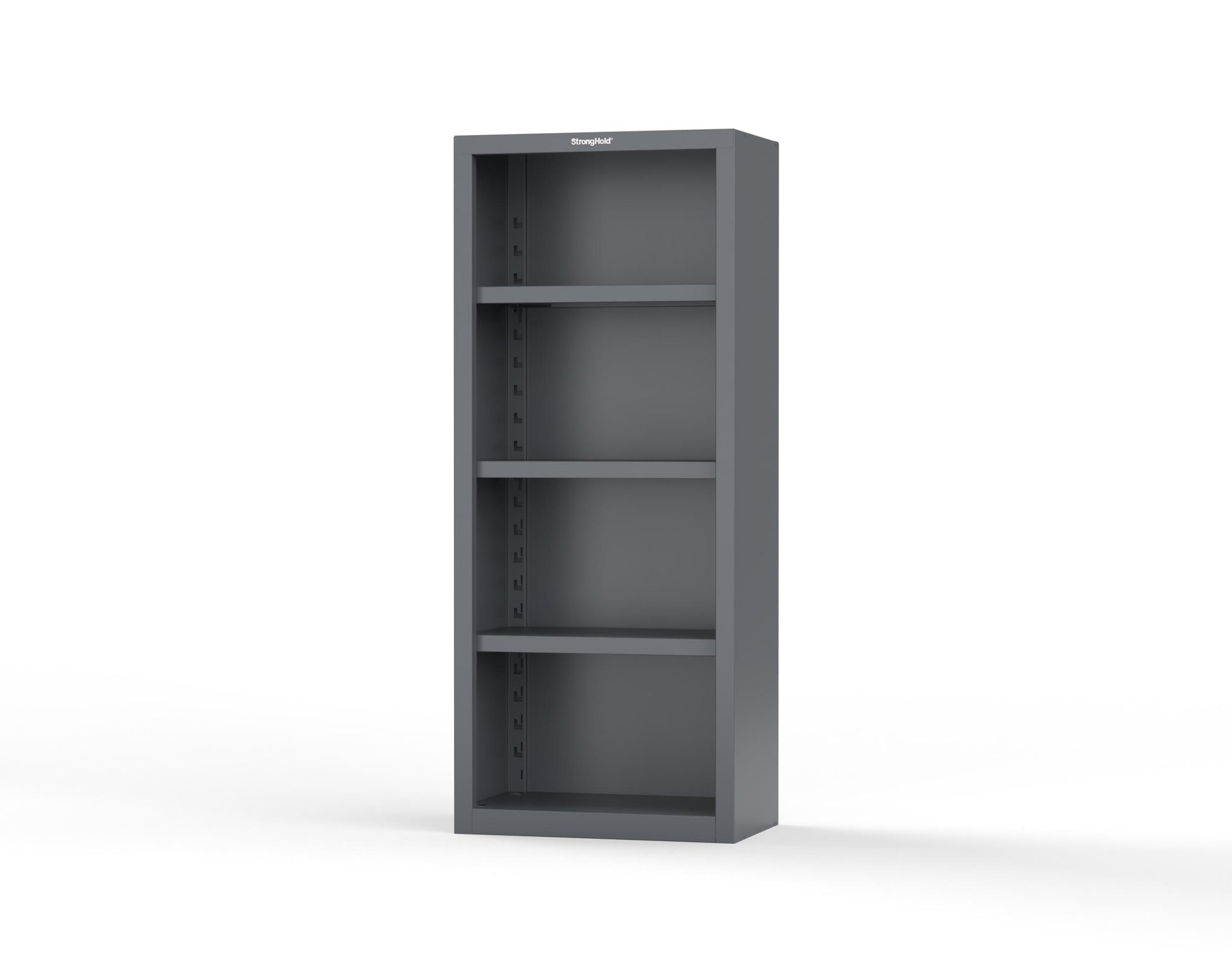 Heavy Duty 18 GA Closed Shelving Unit with 3 Shelves - 30 in. W x 18 in. D x 72 in. H - 2.66-CSU-183-P-7024