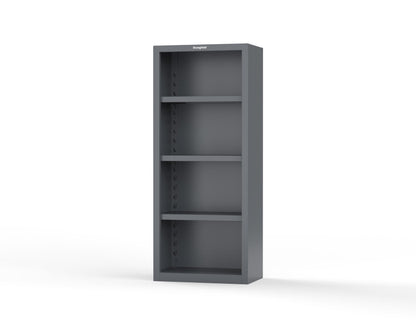 Heavy Duty 18 GA Closed Shelving Unit with 3 Shelves - 30 in. W x 18 in. D x 72 in. H - 2.66-CSU-183-P-7024