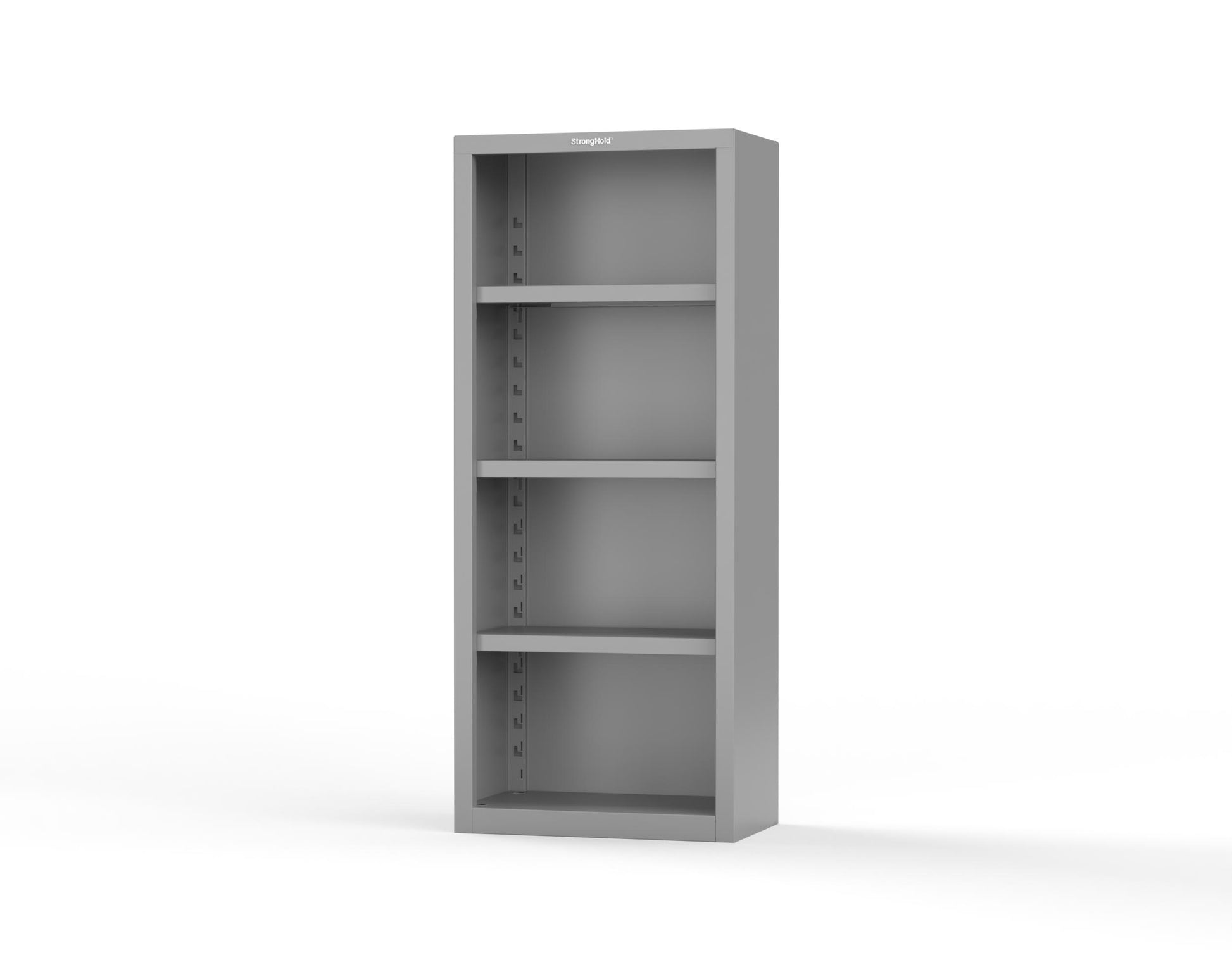 Heavy Duty 18 GA Closed Shelving Unit with 3 Shelves - 30 in. W x 18 in. D x 72 in. H - 2.66-CSU-183-P-7037