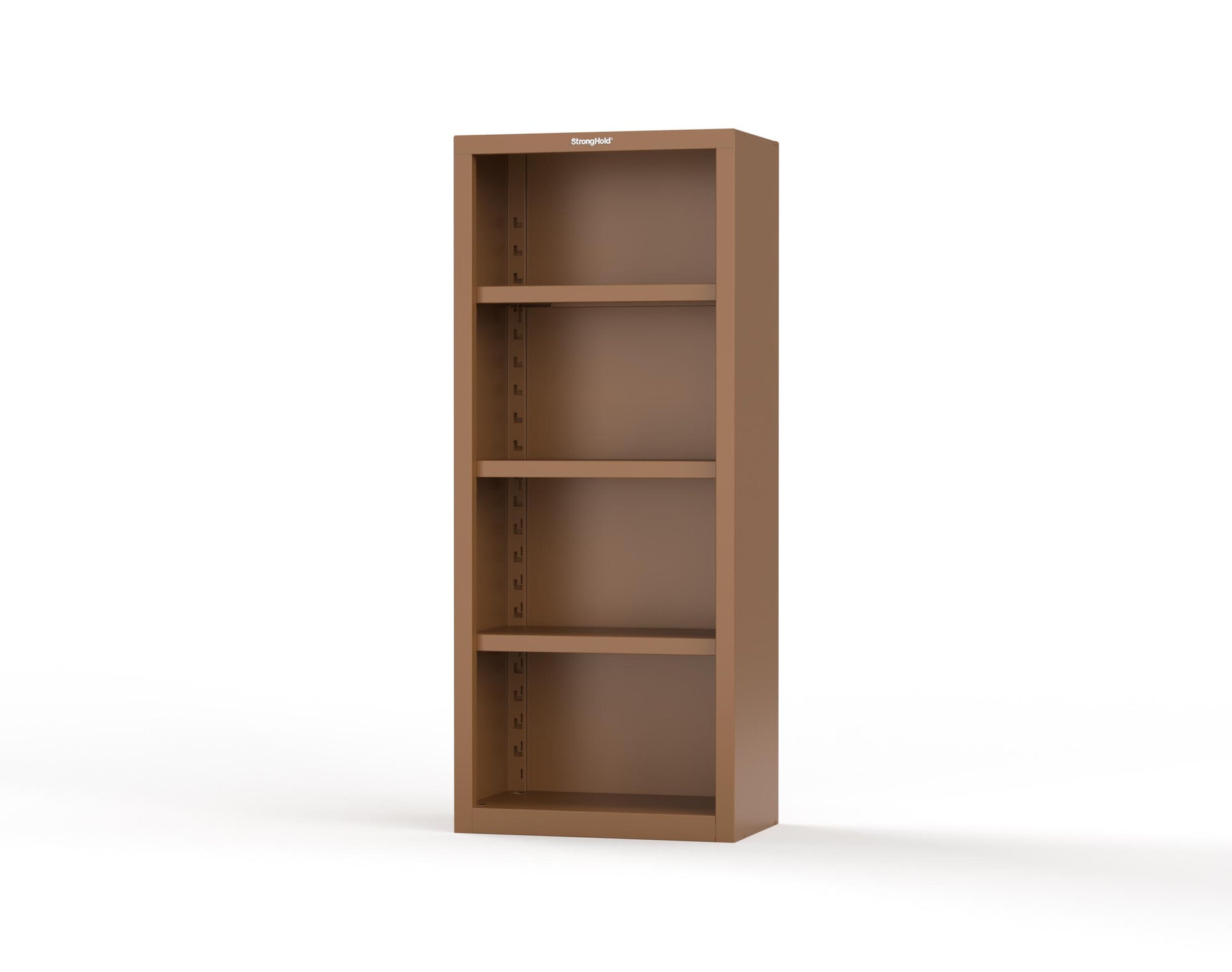 Heavy Duty 18 GA Closed Shelving Unit with 3 Shelves - 30 in. W x 18 in. D x 72 in. H - 2.66-CSU-183-P-8008