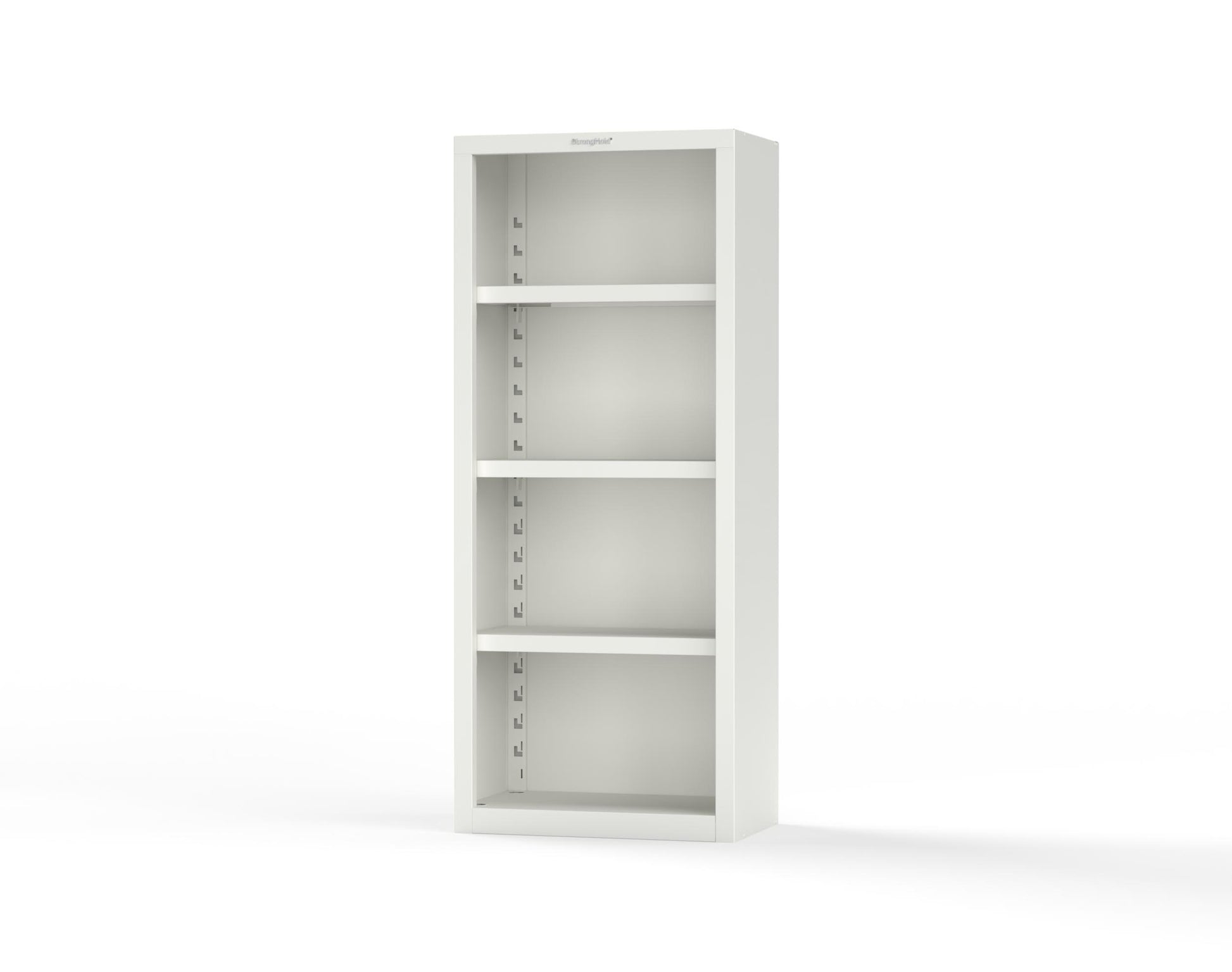 Heavy Duty 18 GA Closed Shelving Unit with 3 Shelves - 30 in. W x 18 in. D x 72 in. H - 2.66-CSU-183-P-9003