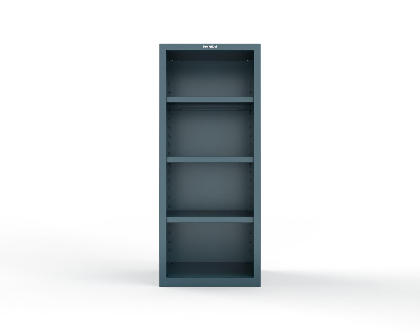 Heavy Duty 18 GA Closed Shelving Unit with 3 Shelves - 30 in. W x 24 in. D x 72 in. H - 2.66-CSU-243-P-5001