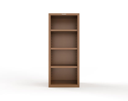 Heavy Duty 18 GA Closed Shelving Unit with 3 Shelves - 30 in. W x 24 in. D x 72 in. H - 2.66-CSU-243-P-8008