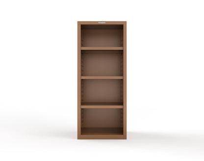 Heavy Duty 18 GA Closed Shelving Unit with 3 Shelves - 30 in. W x 24 in. D x 72 in. H - 2.66-CSU-243-P-8025