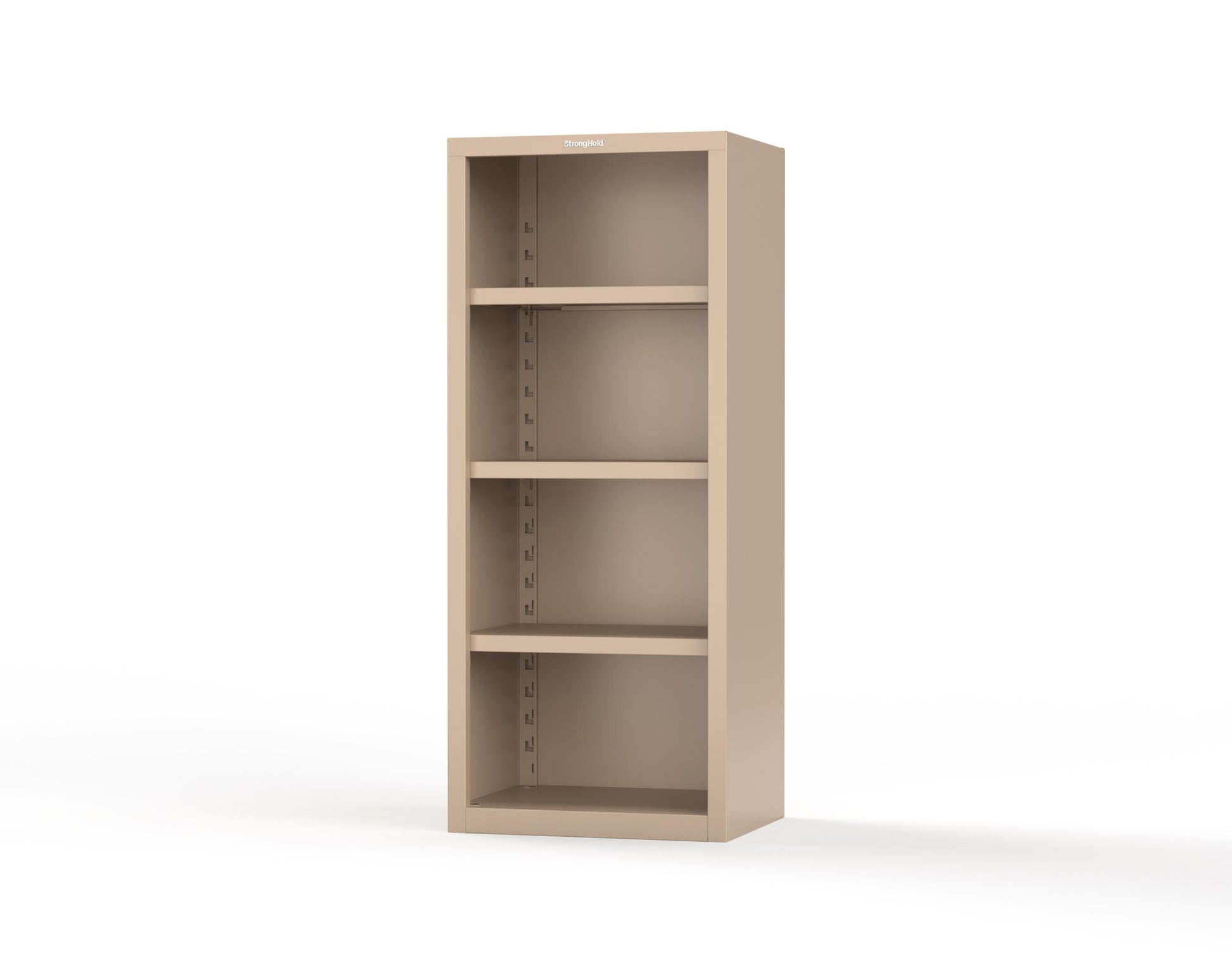 Heavy Duty 18 GA Closed Shelving Unit with 3 Shelves - 30 in. W x 24 in. D x 72 in. H - 2.66-CSU-243-P-1019