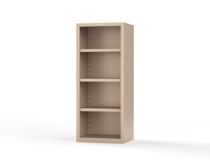 Heavy Duty 18 GA Closed Shelving Unit with 3 Shelves - 30 in. W x 24 in. D x 72 in. H - 2.66-CSU-243-P-1019