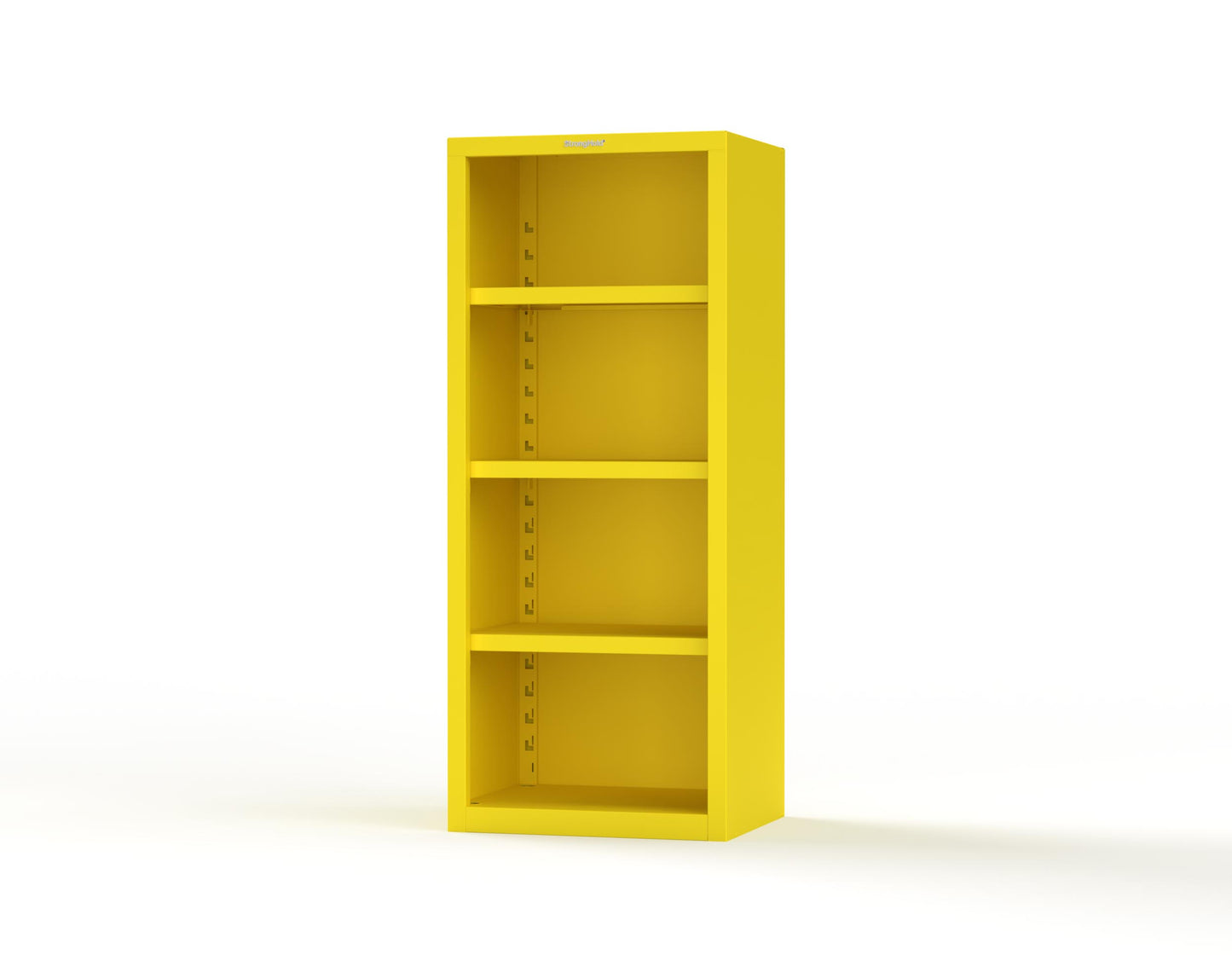 Heavy Duty 18 GA Closed Shelving Unit with 3 Shelves - 30 in. W x 24 in. D x 72 in. H - 2.66-CSU-243-P-1021