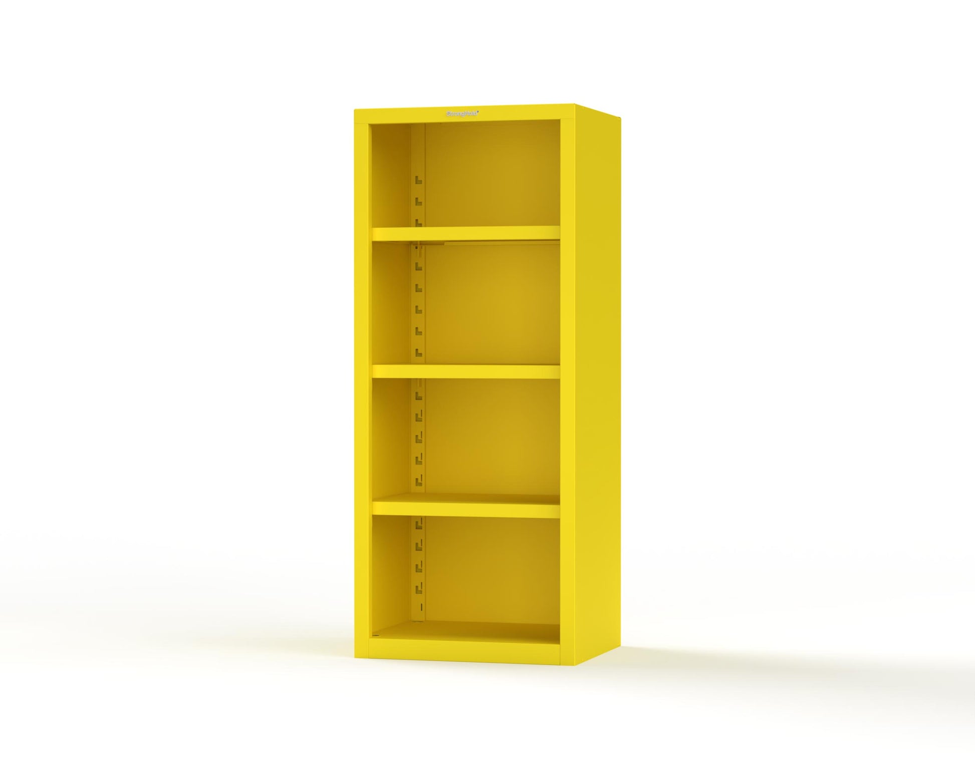 Heavy Duty 18 GA Closed Shelving Unit with 3 Shelves - 30 in. W x 24 in. D x 72 in. H - 2.66-CSU-243-P-1021
