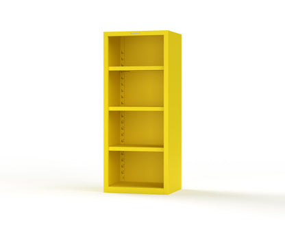 Heavy Duty 18 GA Closed Shelving Unit with 3 Shelves - 30 in. W x 24 in. D x 72 in. H - 2.66-CSU-243-P-1023