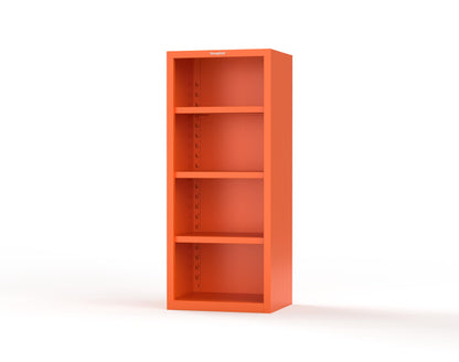 Heavy Duty 18 GA Closed Shelving Unit with 3 Shelves - 30 in. W x 24 in. D x 72 in. H - 2.66-CSU-243-P-2009