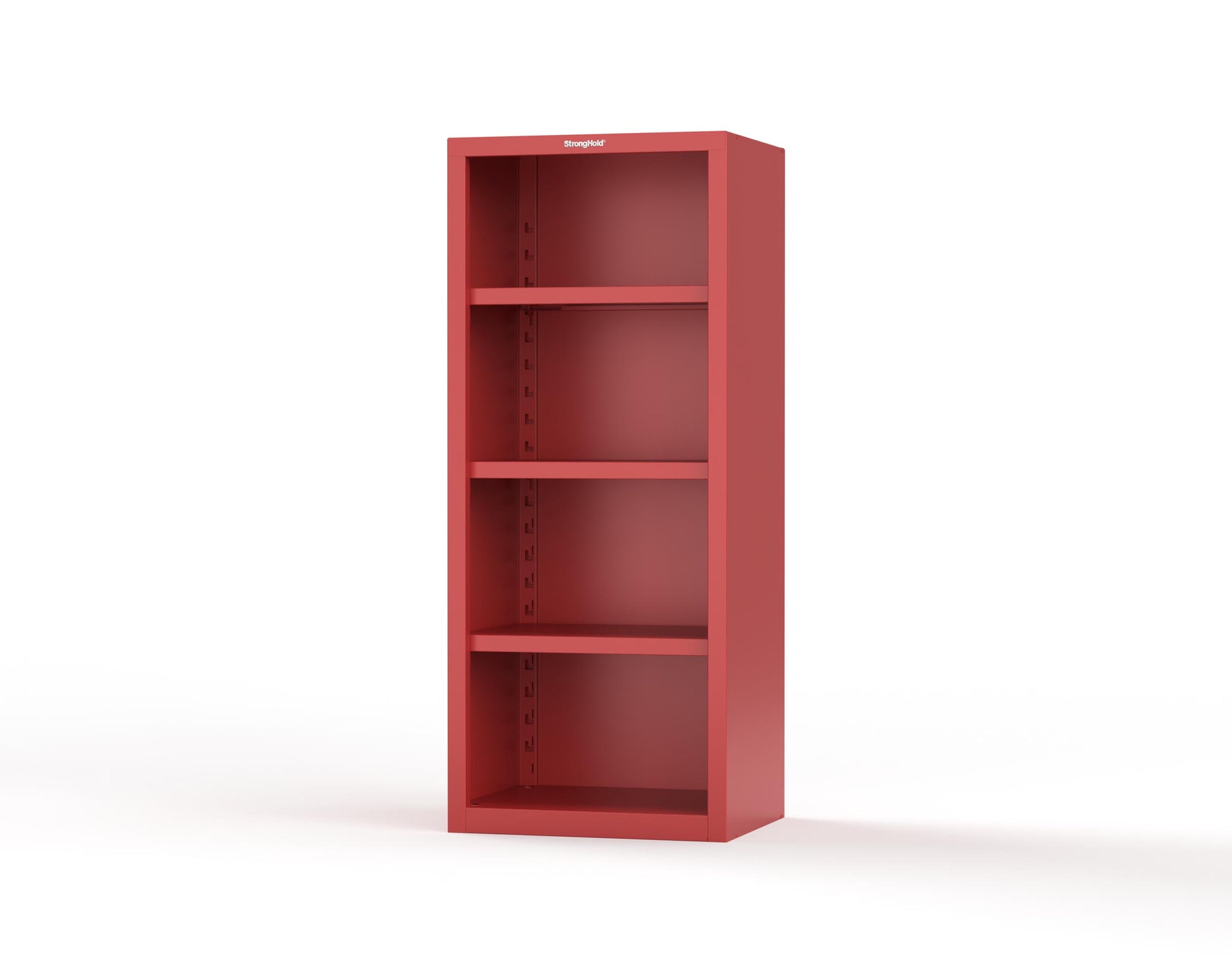 Heavy Duty 18 GA Closed Shelving Unit with 3 Shelves - 30 in. W x 24 in. D x 72 in. H - 2.66-CSU-243-P-3001