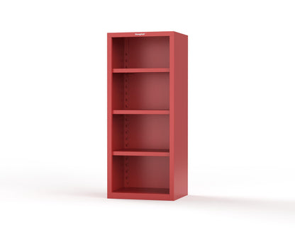 Heavy Duty 18 GA Closed Shelving Unit with 3 Shelves - 30 in. W x 24 in. D x 72 in. H - 2.66-CSU-243-P-3001