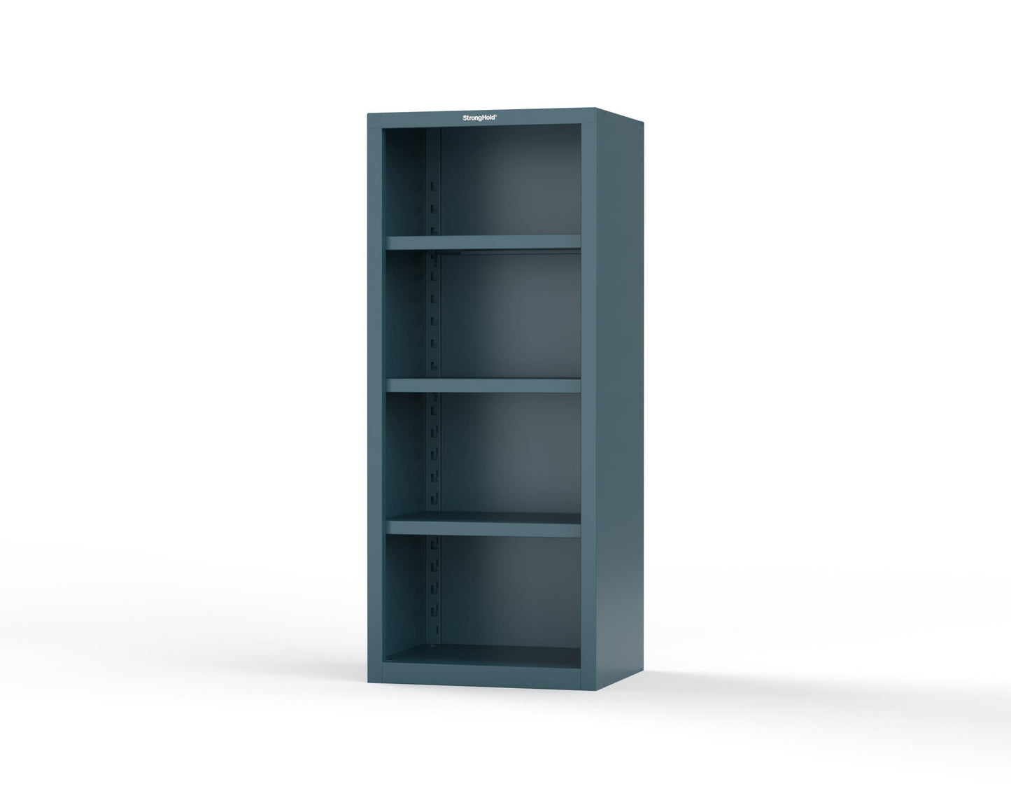 Heavy Duty 18 GA Closed Shelving Unit with 3 Shelves - 30 in. W x 24 in. D x 72 in. H - 2.66-CSU-243-P-5001