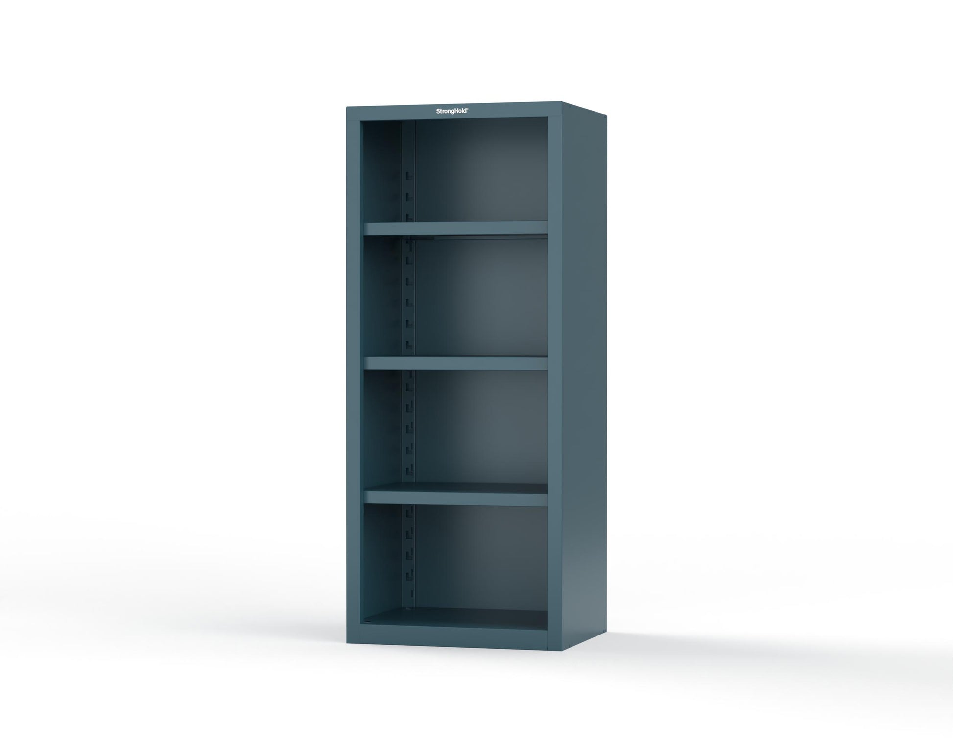 Heavy Duty 18 GA Closed Shelving Unit with 3 Shelves - 30 in. W x 24 in. D x 72 in. H - 2.66-CSU-243-P-5001