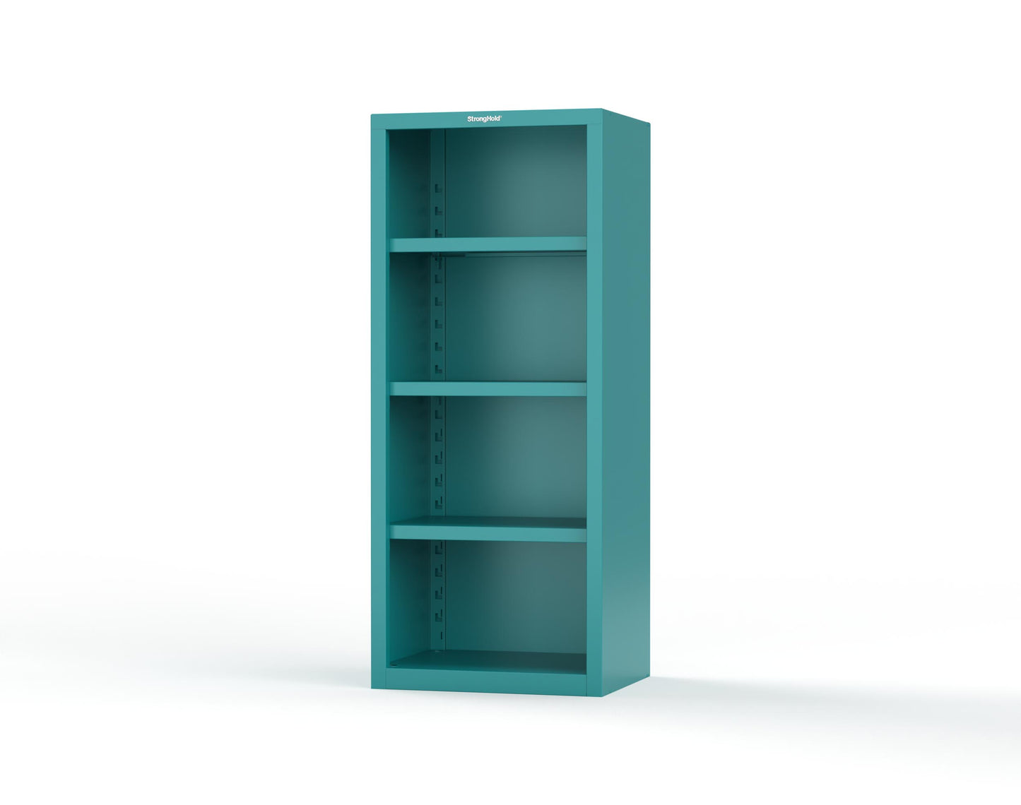 Heavy Duty 18 GA Closed Shelving Unit with 3 Shelves - 30 in. W x 24 in. D x 72 in. H - 2.66-CSU-243-P-5021