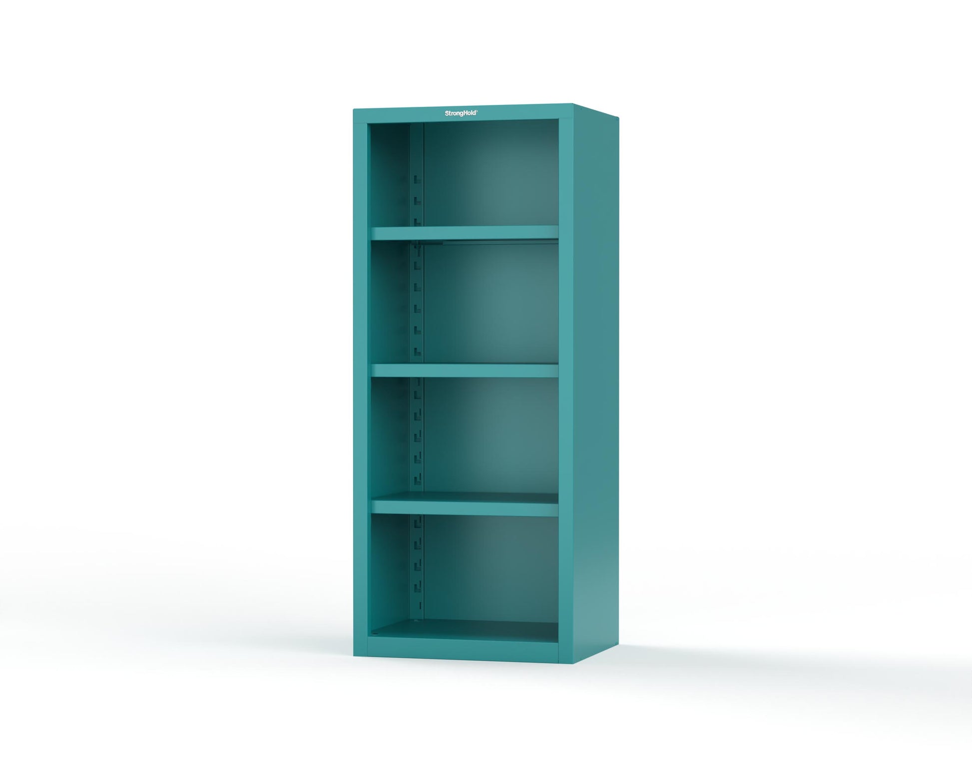 Heavy Duty 18 GA Closed Shelving Unit with 3 Shelves - 30 in. W x 24 in. D x 72 in. H - 2.66-CSU-243-P-5021