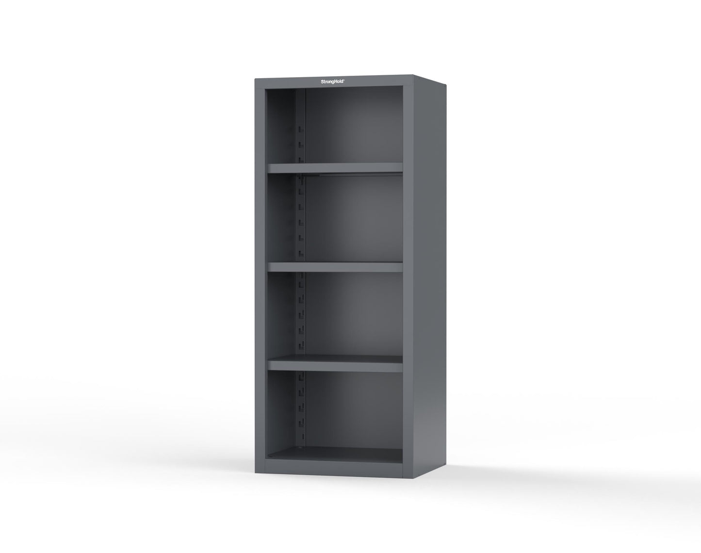 Heavy Duty 18 GA Closed Shelving Unit with 3 Shelves - 30 in. W x 24 in. D x 72 in. H - 2.66-CSU-243-P-7024