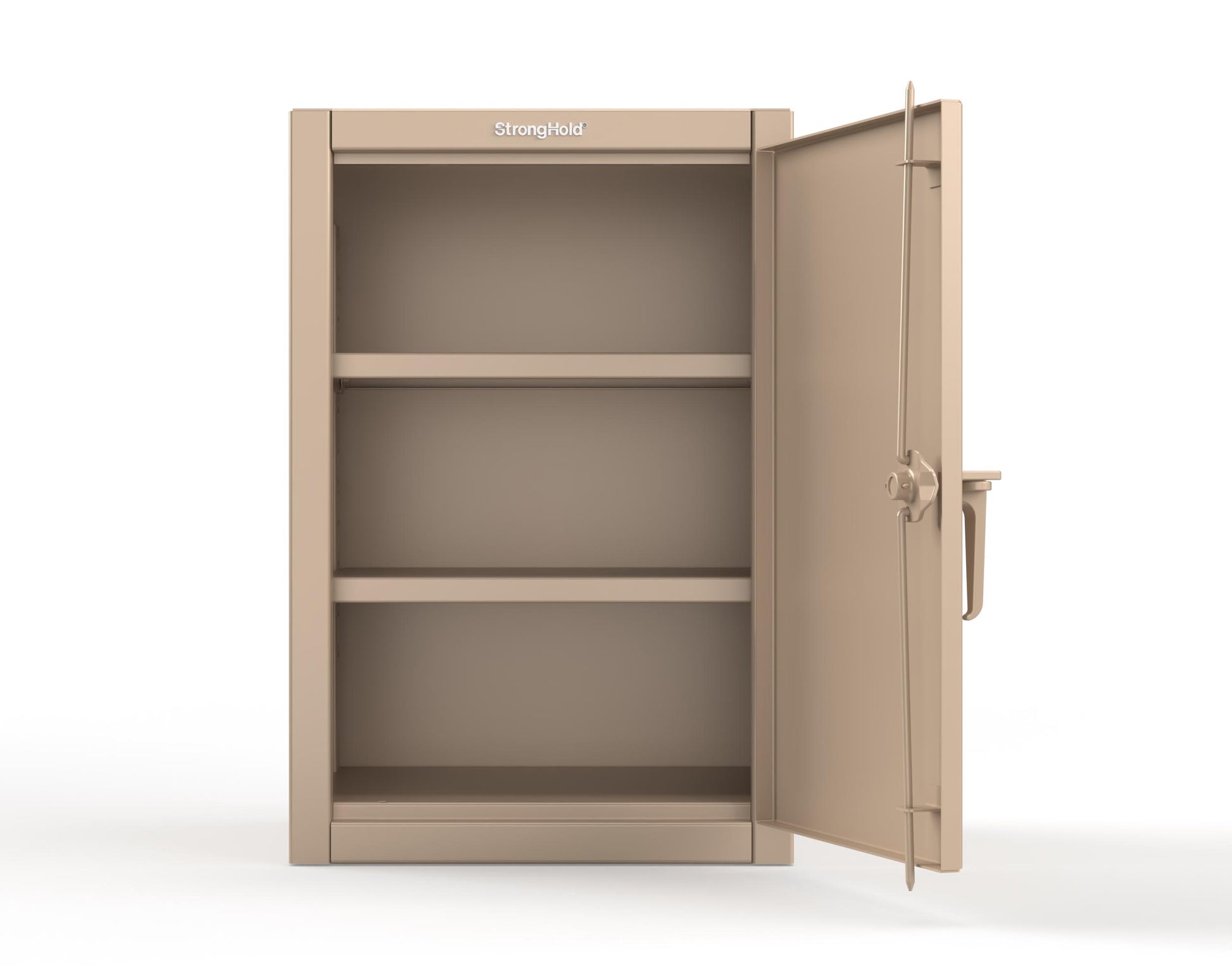 Extreme Duty 12 GA Counter-Height Cabinet with 2 Shelves - 24 In. W x 20 In. D x 36 In. H - 23-202-1019