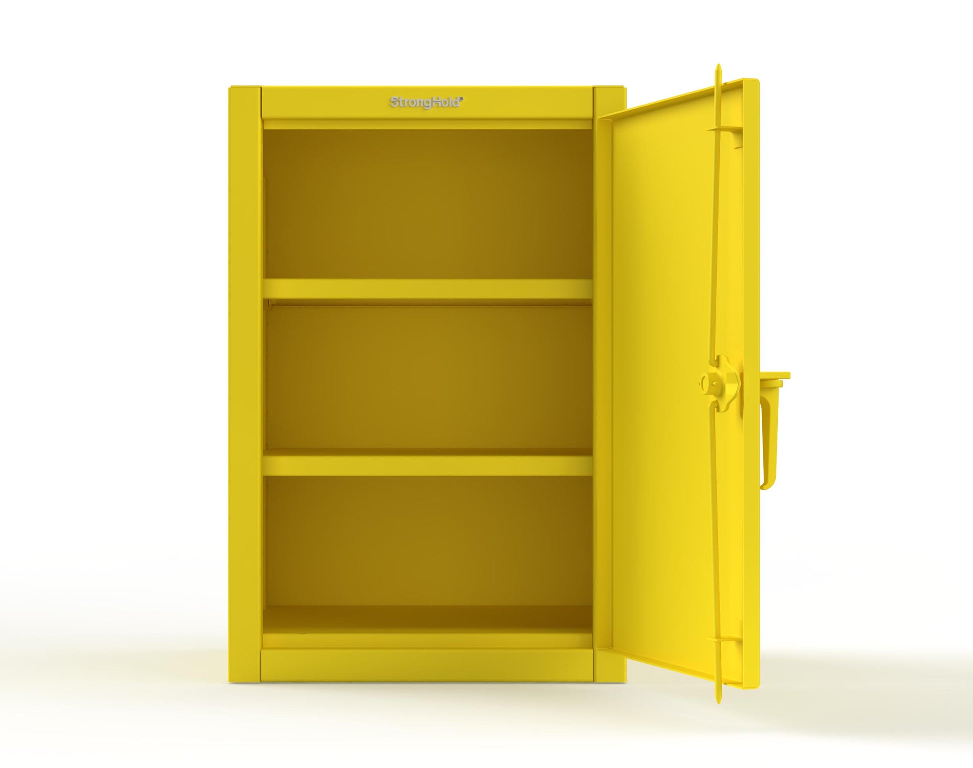 Extreme Duty 12 GA Counter-Height Cabinet with 2 Shelves - 24 In. W x 20 In. D x 36 In. H - 23-202-1021