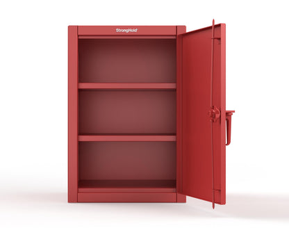 Extreme Duty 12 GA Counter-Height Cabinet with 2 Shelves - 24 In. W x 20 In. D x 36 In. H - 23-202-3001