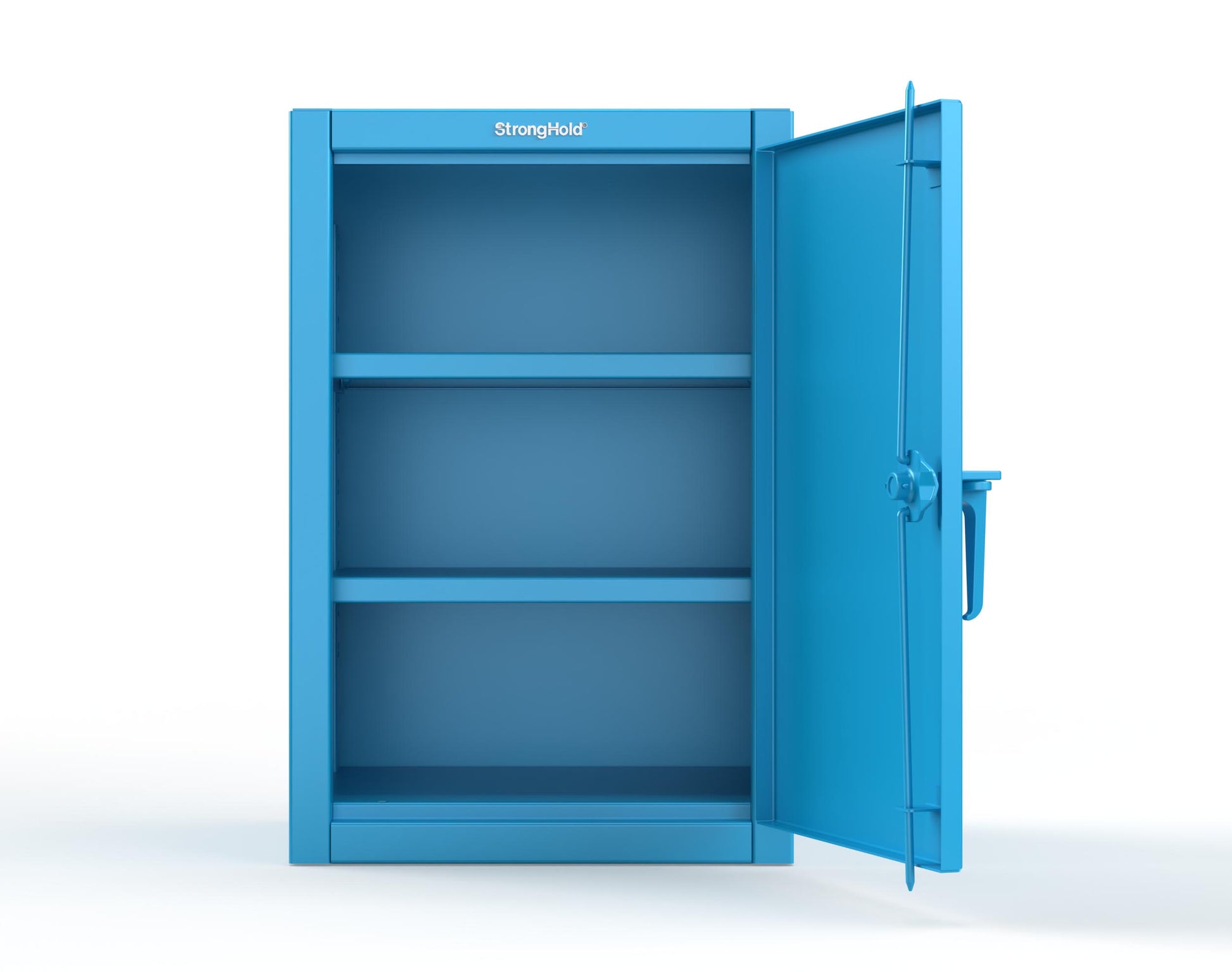 Extreme Duty 12 GA Counter-Height Cabinet with 2 Shelves - 24 In. W x 20 In. D x 36 In. H - 23-202-5012
