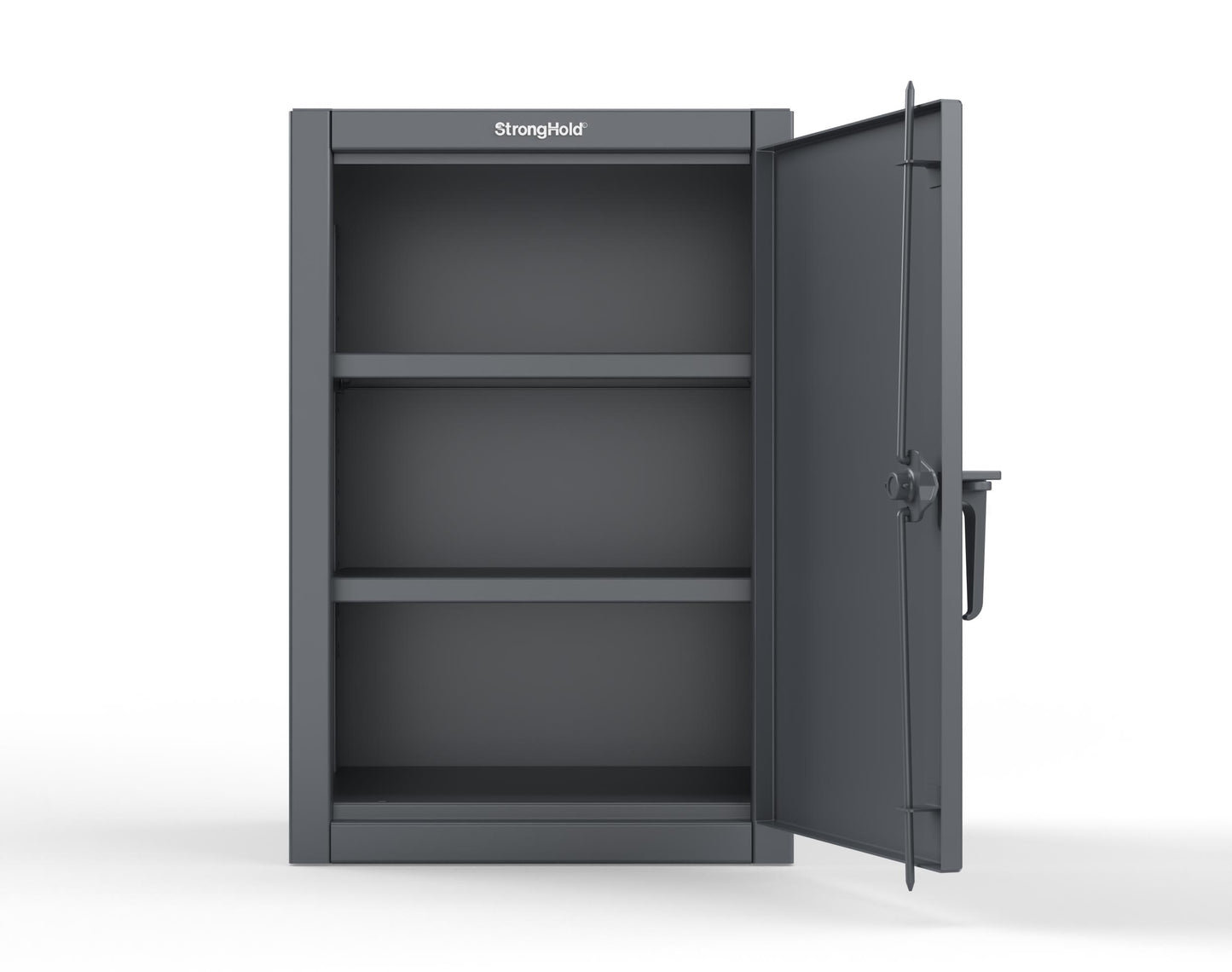 Extreme Duty 12 GA Counter-Height Cabinet with 2 Shelves - 24 In. W x 20 In. D x 36 In. H - 23-202-7024