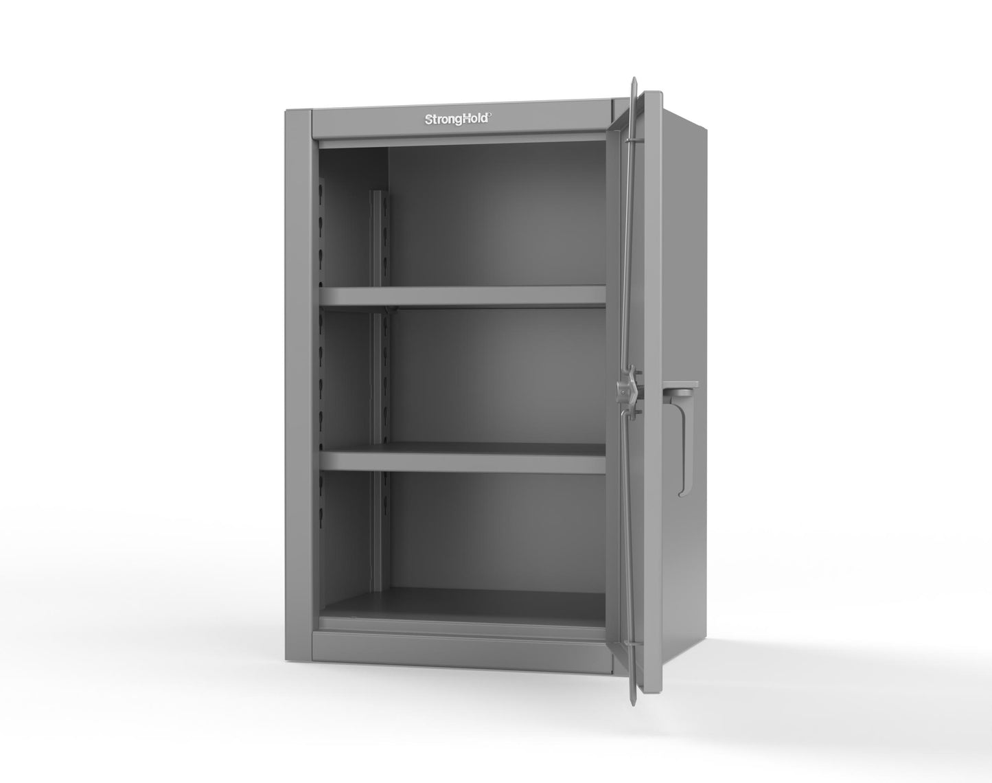 Extreme Duty 12 GA Counter-Height Cabinet with 2 Shelves - 24 In. W x 20 In. D x 36 In. H - 23-202-7037