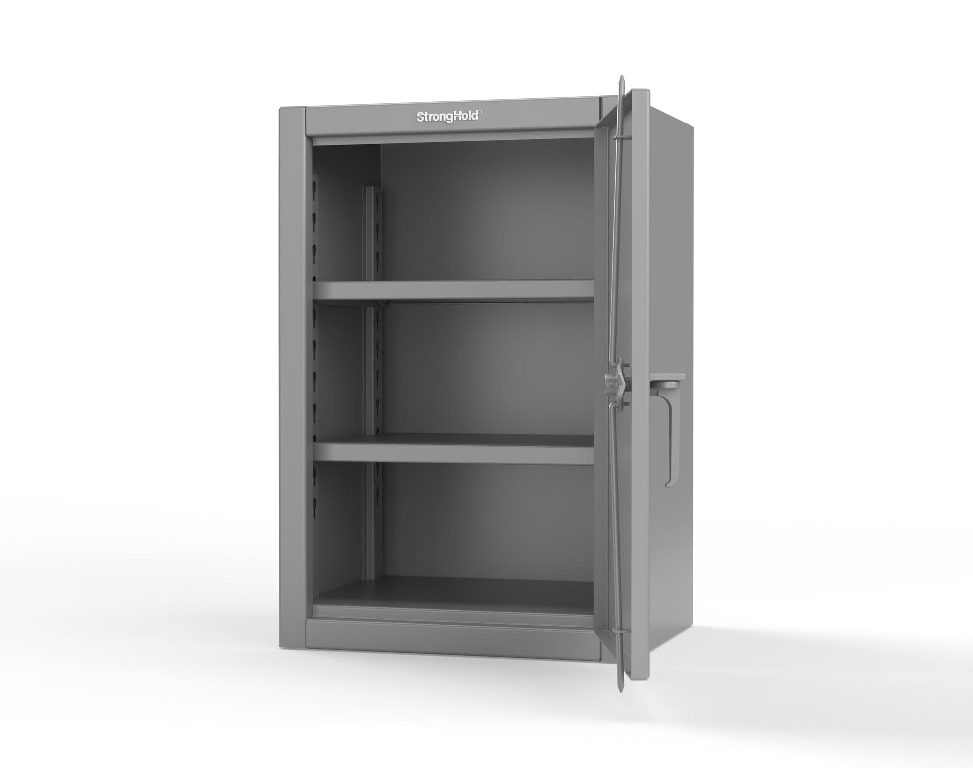 Extreme Duty 12 GA Counter-Height Cabinet with 2 Shelves - 24 In. W x 20 In. D x 36 In. H - 23-202-7037