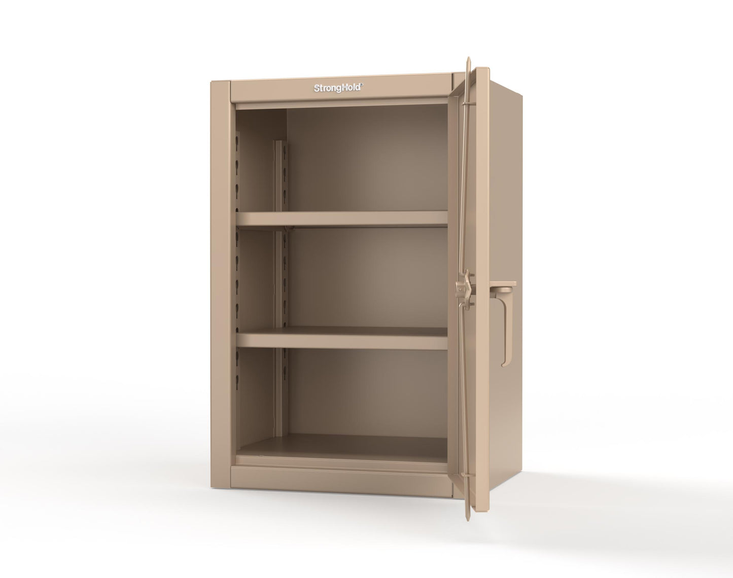 Extreme Duty 12 GA Counter-Height Cabinet with 2 Shelves - 24 In. W x 20 In. D x 36 In. H - 23-202-1019