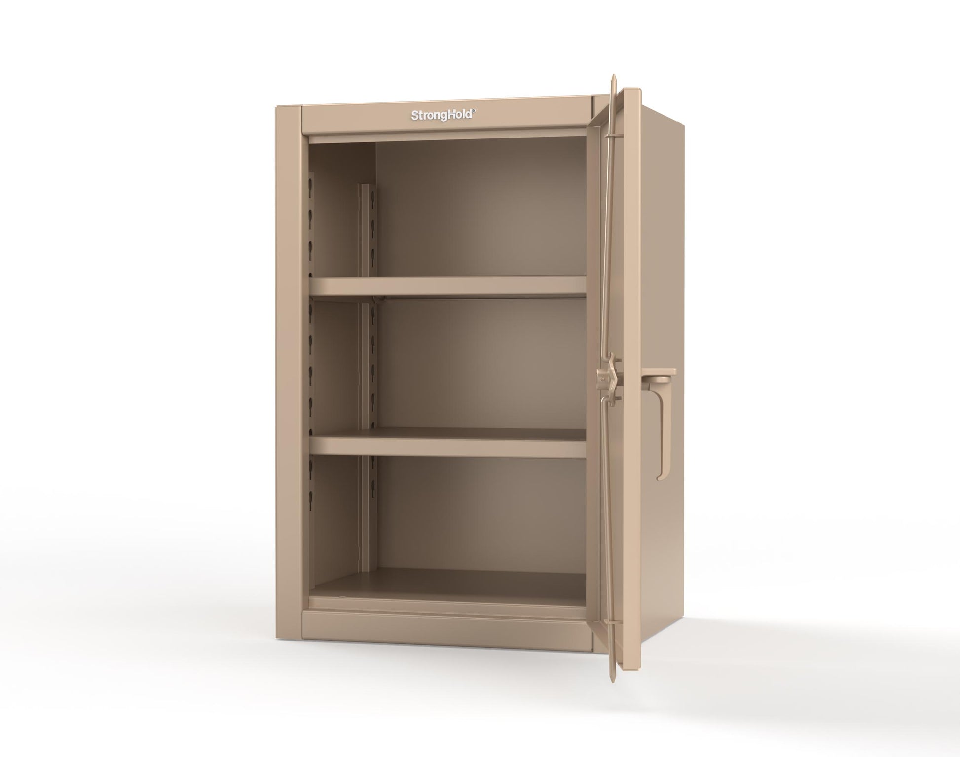 Extreme Duty 12 GA Counter-Height Cabinet with 2 Shelves - 24 In. W x 20 In. D x 36 In. H - 23-202-1019