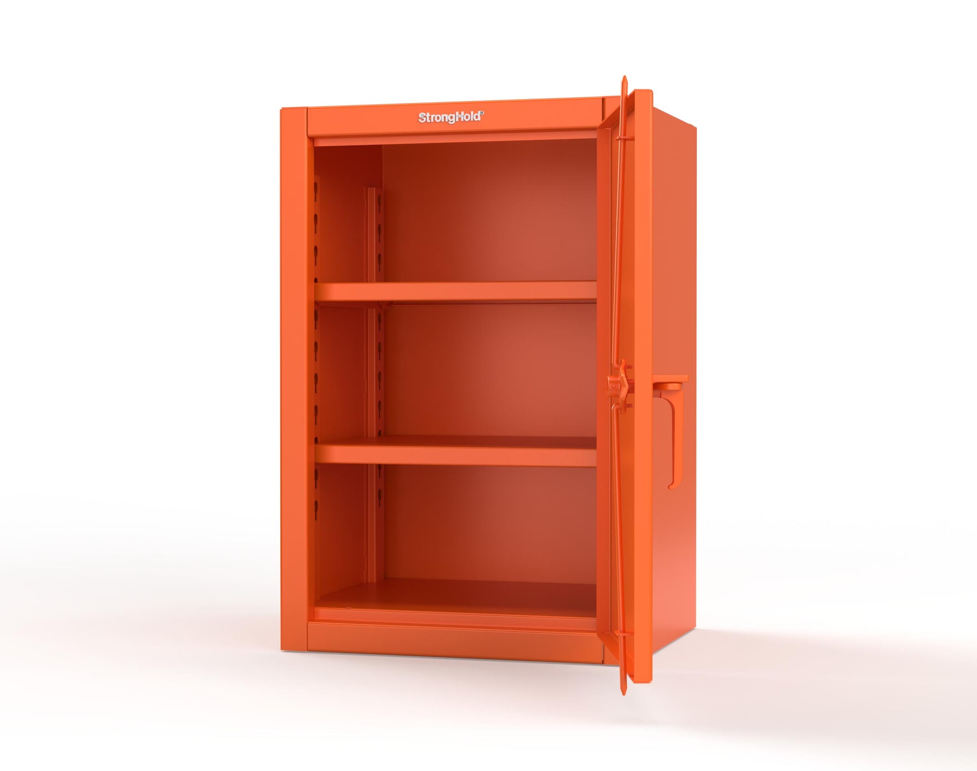 Extreme Duty 12 GA Counter-Height Cabinet with 2 Shelves - 24 In. W x 20 In. D x 36 In. H - 23-202-2009