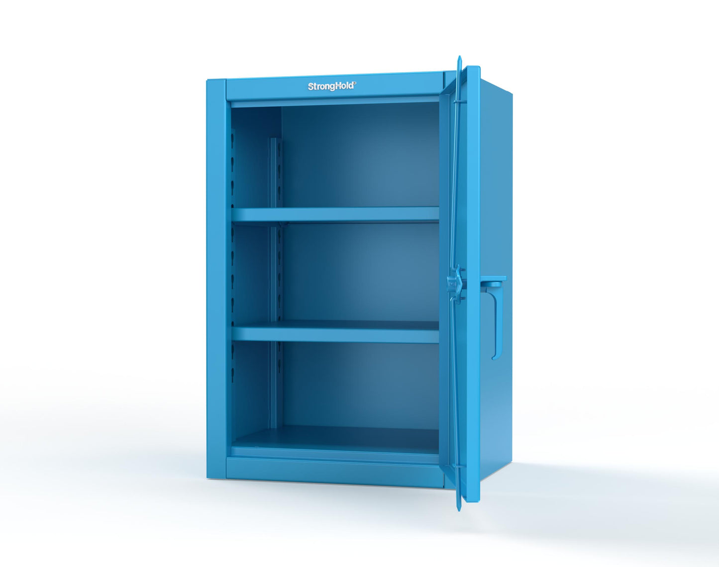 Extreme Duty 12 GA Counter-Height Cabinet with 2 Shelves - 24 In. W x 20 In. D x 36 In. H - 23-202-5012