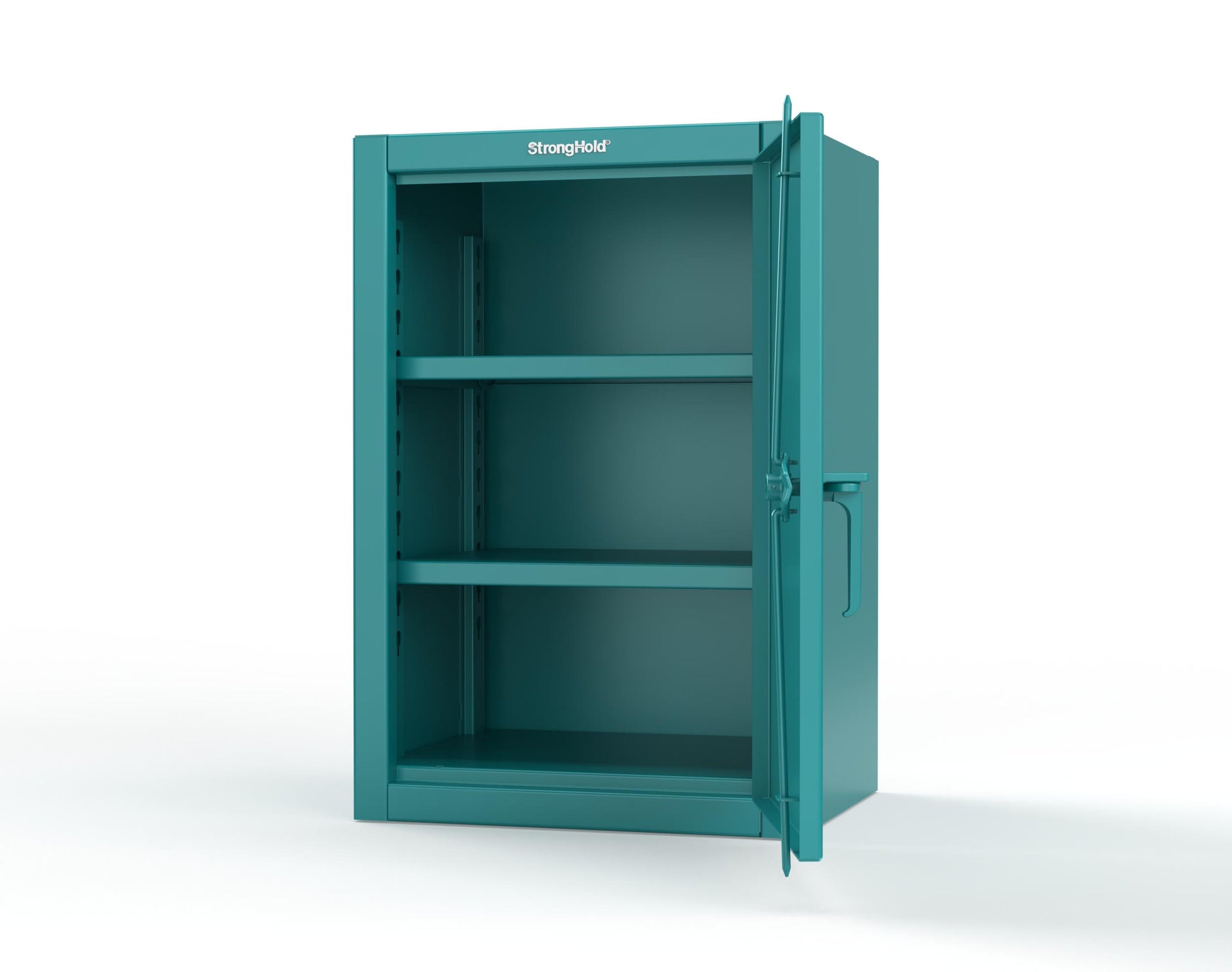 Extreme Duty 12 GA Counter-Height Cabinet with 2 Shelves - 24 In. W x 20 In. D x 36 In. H - 23-202-5021