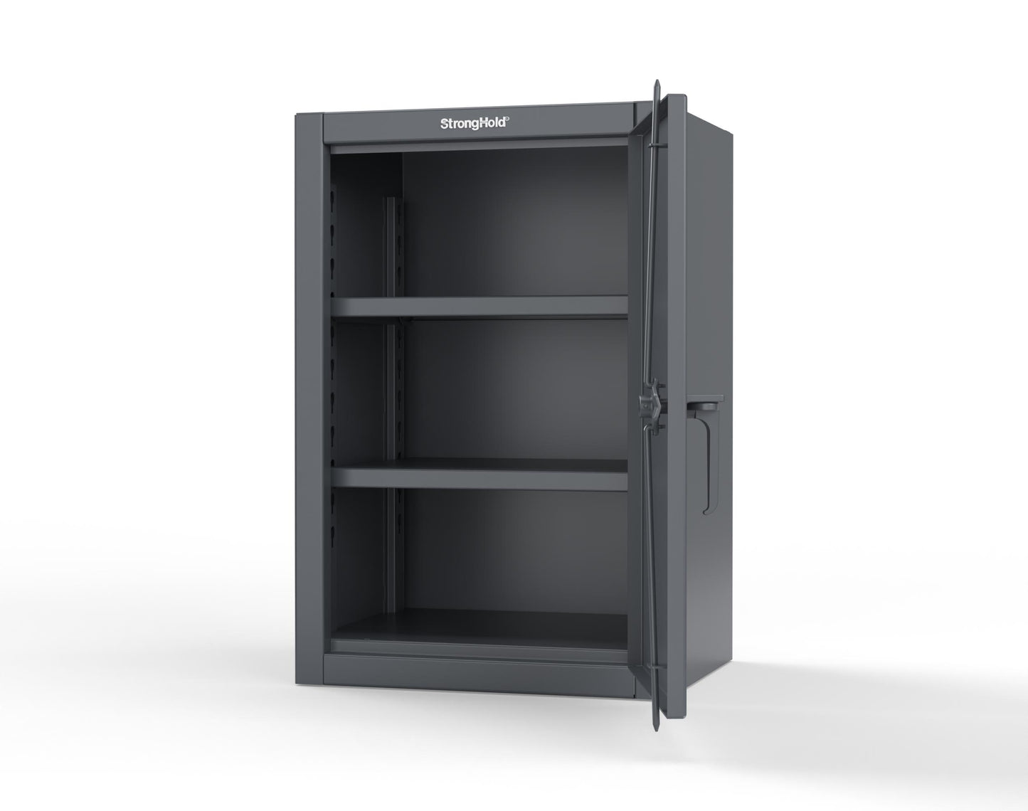 Extreme Duty 12 GA Counter-Height Cabinet with 2 Shelves - 24 In. W x 20 In. D x 36 In. H - 23-202-7024