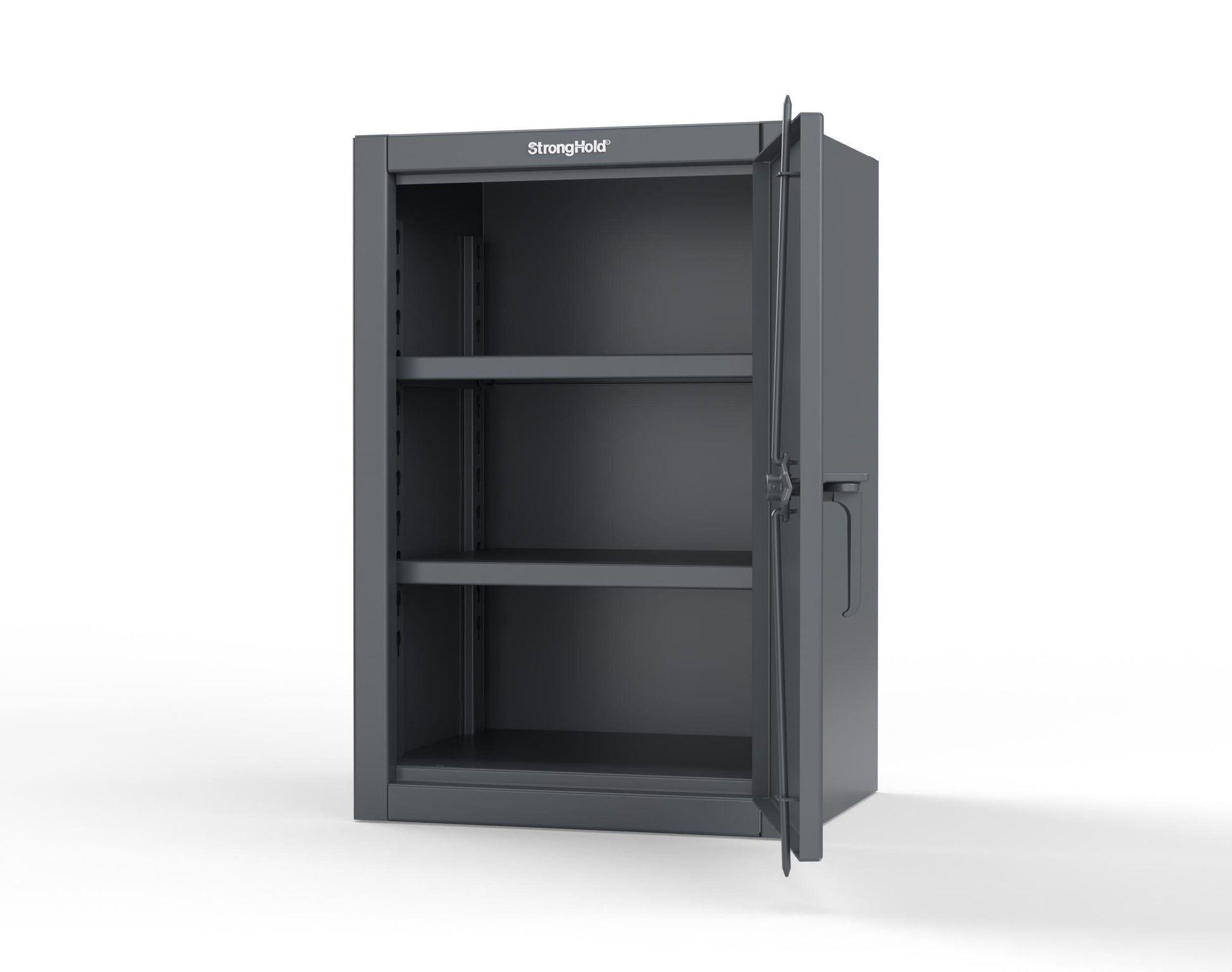Extreme Duty 12 GA Counter-Height Cabinet with 2 Shelves - 24 In. W x 20 In. D x 36 In. H - 23-202-7024