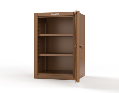 Extreme Duty 12 GA Counter-Height Cabinet with 2 Shelves - 24 In. W x 20 In. D x 36 In. H - 23-202-8008